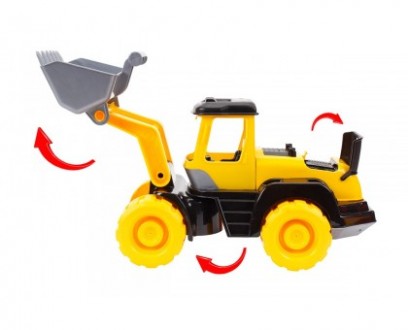 Іграшковий трактор з рухливими елементами від ТехноК Новий іграшковий трактор ві. . фото 4