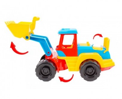 Игрушечный трактор с подвижными элементами от ТехноК Новый игрушечный трактор от. . фото 4