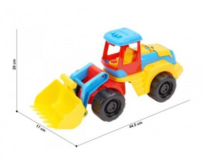 Іграшковий трактор з рухливими елементами від ТехноК Новий іграшковий трактор ві. . фото 5