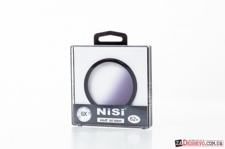 Світлофільтр з градієнтом NiSi DUS Ultra Slim PRO GC-GRAY 62mm
NiSi DUS Ultra Sl. . фото 2