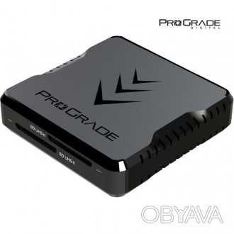 Картридер ProGrade Digital Dual-Slot UHS-II SDXC USB 3.2 Gen 2 Type-C Card Reade. . фото 1