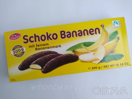 Шоколадні цукерки Schoko Bananen 300 г