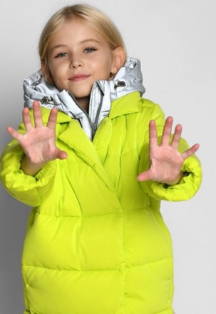 Пуховая куртка для девочек от 6 до 17 лет. Наполнитель екопух 310, легкий и гипо. . фото 5
