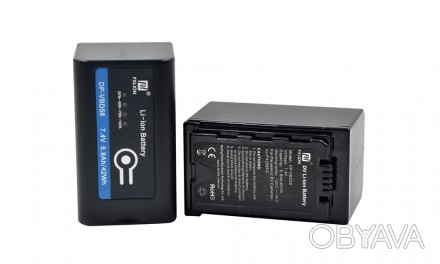 Аккумулятор FXlion DP-VBD58 42Wh DV Battery and Charger for Panasonic (DP-VBD58). . фото 1