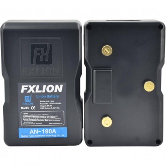 Аккумулятор FXlion AN-190A 190Wh Cool Black Gold-Mount Battery (AN-190A)
Аккумул. . фото 3