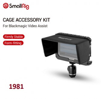 Кейдж SMALLRIG 5" Monitor Cage Accessory Kit for Blackmagic Video Assist (1981)
. . фото 2