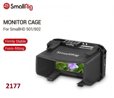 Кейдж SmallRig Cage for SmallHD 501 502 Monitor (2177)
Кейдж SmallRig SmallHD 5". . фото 2