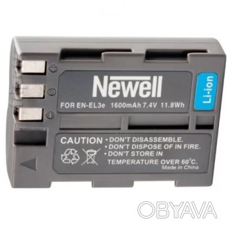 Аккумулятор Newell EN-EL3e для Nikon (EN-EL3e)
Аккумуляторная батарея Newell изг. . фото 1