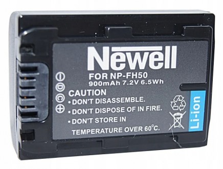 Акумулятор Newell NP-FH50 (NP-FH50)
100% сумісність з оригінальною батареєю Sony. . фото 3