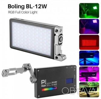 
Накамерне RGB Світло BOLING Pocket LED RGB Video Light (BL-P1)
Boling BL-P1 – н. . фото 1