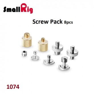 Аксесcуар набор винтов SmallRig Screw Pack (8pcs)(1074)
Набор включает в себя сл. . фото 2