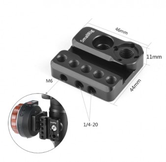 Кріплення SmallRig Mounting Plate для Moza Air 2 Gimbal (BSS2319)
Монтажна плата. . фото 4