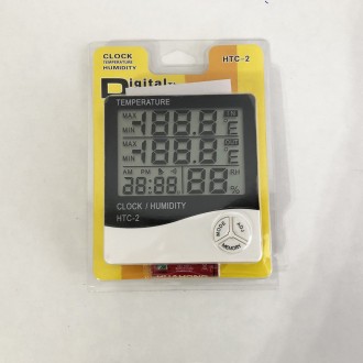  Цифровий термометр-гігрометр HTC-2 це комбінований прилад для вимірювання темпе. . фото 6