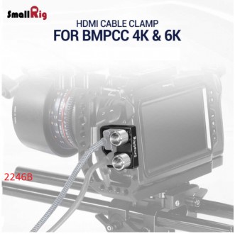 Зажим SmallRig для HDMI і USB-C кабелю для BMPCC 4K & 6K (2246B)
Затискач SmallR. . фото 10