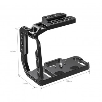 Половина кейджа SmallRig Half Cage for Blackmagic Design Pocket Cinema Camera 4K. . фото 9