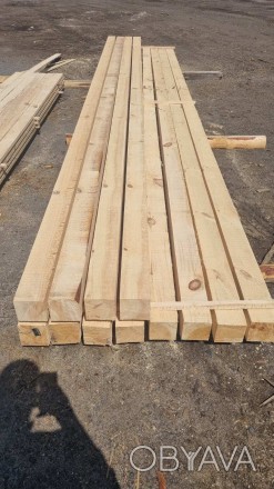 Дошка обрізна та необрізна, рейка, брус, брусок - сосна