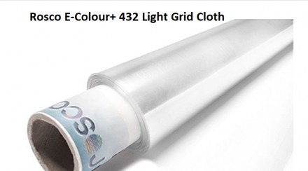 Фильтр Rosco E-Colour+ 432 Light Grid Cloth Roll-1.22x7.62M (64322)
E-Colour - э. . фото 2