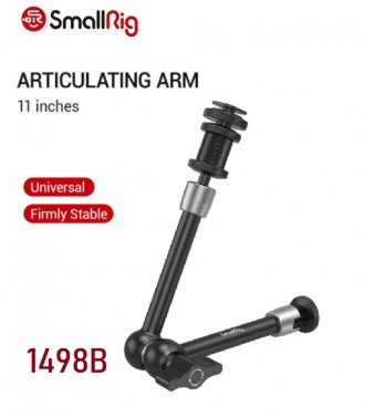 Аксессуар SmallRig Articulating Rosette Arm (11") (1498B)
Малогабаритный Articul. . фото 2