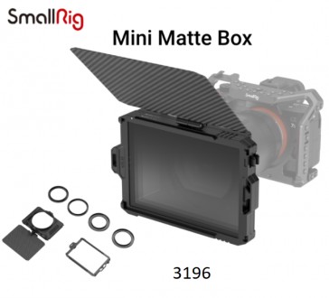 Аксессуар SmallRig Mini Matte Box 3196 (3196)
SmallRig Mini Matte Box 3196
Матов. . фото 2