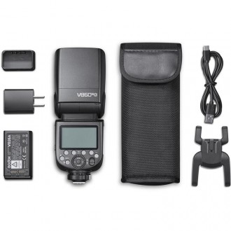 Вспышка Godox Ving V860III TTL Li-Ion Flash Kit for Nikon Cameras (V860IIIN)
Мощ. . фото 10