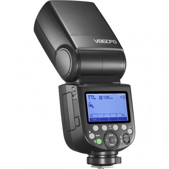 Вспышка Godox Ving V860III TTL Li-Ion Flash Kit for Nikon Cameras (V860IIIN)
Мощ. . фото 9