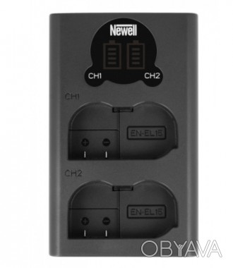 Зарядное устройство Newell DL-USB-C для EN-EL15 (DL-USB-C charger EN-EL15)
Заряд. . фото 1