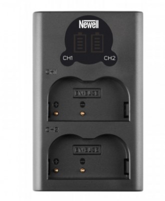 Двойное зарядное устройство Newell LCD-USB-C для EN-EL3e (dual usb charger EN-EL. . фото 2