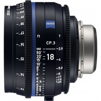 Об'єктив ZEISS CP.3 18m T2.9 Compact Prime Lens (PL Mount, Meters) (2186-834)
Об. . фото 3