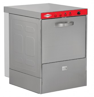  Фронтальная посудомоечная машина Empero EMP.500-380 Материал нержавеющая сталь . . фото 2