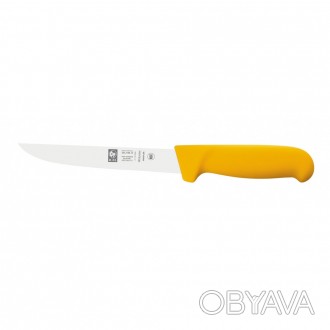  Нож кухонный ICEL 150 мм жёлтый Размеры: длина лезвия - 150mm Упаковка - блисте. . фото 1