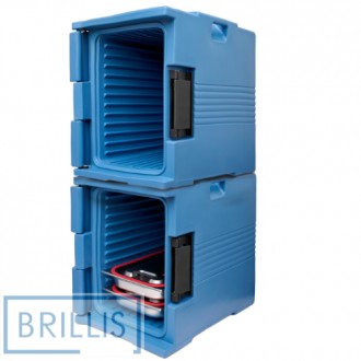  Термоконтейнер Brillis ТСВ-600 Цвета: синий, серый Внешние размеры: 465x610x630. . фото 5