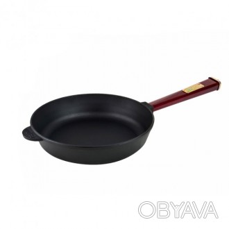  Чугунная сковорода Optima-Bordo 260 х 60 мм Вес, кг 2.39 Объем, л 2.7 Высота, м. . фото 1