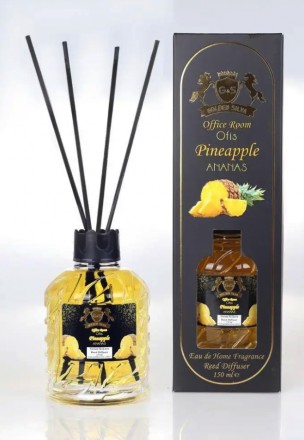Аромадиффузор для дома Ананас Golden Silva Reed Diffuser, 150 ml. Одеса. фото 1 Аромадиффузор для дома Ананас Golden Silva Reed Diffuser, 150 ml. Одеса. фото 1