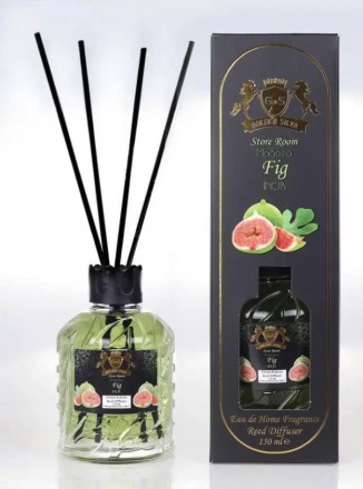 Аромадиффузор для дома Инжир Golden Silva Reed Diffuser, 150 ml. Одеса. фото 1 Аромадиффузор для дома Инжир Golden Silva Reed Diffuser, 150 ml. Одеса. фото 1