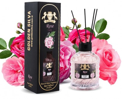Аромадиффузор для дома Роза Golden Silva Reed Diffuser, 150 ml. Одеса. фото 1 Аромадиффузор для дома Роза Golden Silva Reed Diffuser, 150 ml. Одеса. фото 1