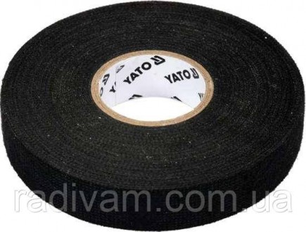 Стричка ХБ YATO : 25 м x 19 x 0.3 мм,(тканинна основа) t= -40°С - +105°С для мот. Тернополь. фото 1 Стричка ХБ YATO : 25 м x 19 x 0.3 мм,(тканинна основа) t= -40°С - +105°С для мот. Тернополь. фото 1