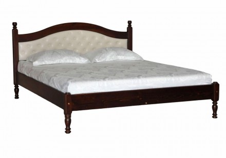 Пропонуємо двоспальне ліжко СК Л-2232 з натурального дерева, яке виробляється зі. . фото 7