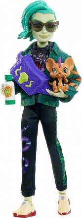 Monster High вернулся в сессию, а кукла Deuce Gorgon выглядит так же страшно, ка. . фото 3