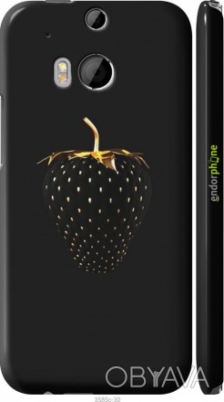Чехол "Черная клубника" для HTC One M8Представляем Вашему вниманию дизайнерские . . фото 1
