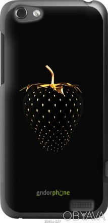 Чехол "Черная клубника" для HTC One V t320eПредставляем Вашему вниманию дизайнер. . фото 1