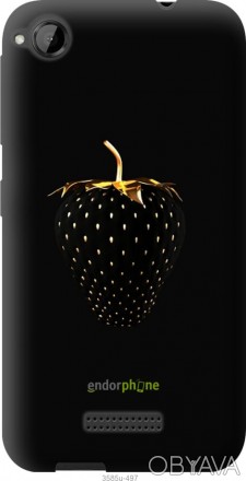 Чехол "Черная клубника" для HTC Desire 320Представляем Вашему вниманию дизайнерс. . фото 1