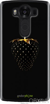 Чехол "Черная клубника" для LG V10 H962Представляем Вашему вниманию дизайнерские. . фото 1