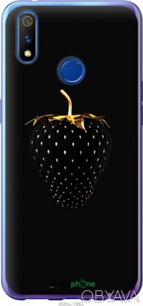 Чехол "Черная клубника" для Realme 3 ProПредставляем Вашему вниманию дизайнерски. . фото 1