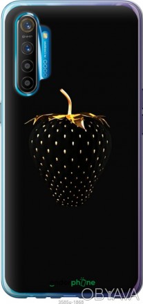 Чехол "Черная клубника" для Realme XTПредставляем Вашему вниманию дизайнерские ч. . фото 1