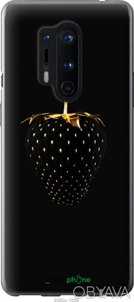 Чехол "Черная клубника" для OnePlus 8 ProПредставляем Вашему вниманию дизайнерск. . фото 1