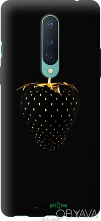 Чехол "Черная клубника" для OnePlus 8Представляем Вашему вниманию дизайнерские ч. . фото 1