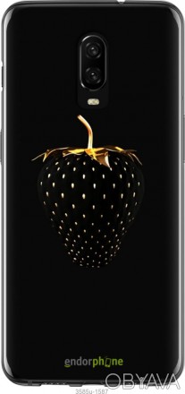 Чехол "Черная клубника" для OnePlus 6TПредставляем Вашему вниманию дизайнерские . . фото 1