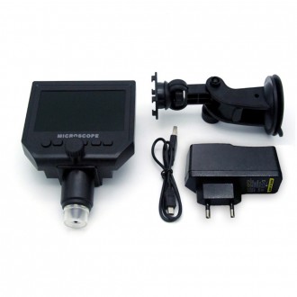 Цифровий мікроскоп 600x з дисплеєм E2360 ендоскоп-бороскоп
4,3-дюймовий HD РК-ди. . фото 4