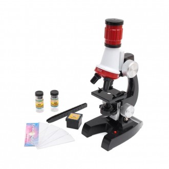 Дитячий мікроскоп для школяра та дитини + набір зразків Набір дитячий мікроскоп . . фото 4