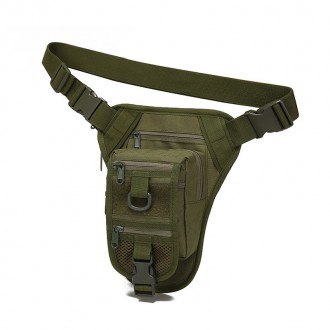 Сумка тактична на пояс AOKALI Outdoor A176 29х25х8 см Зелений (9895-41934). Харків. фото 1 Сумка тактична на пояс AOKALI Outdoor A176 29х25х8 см Зелений (9895-41934). Харків. фото 1